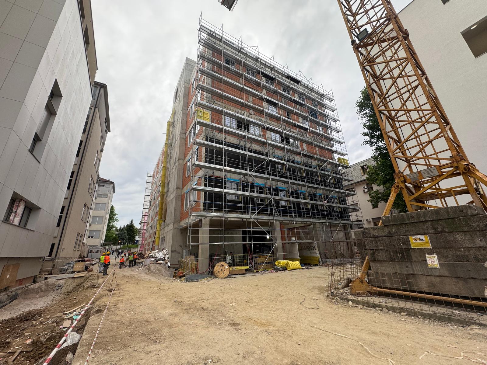 Hırvatistan Zagreb KBCSM Hastanesi Projesi
